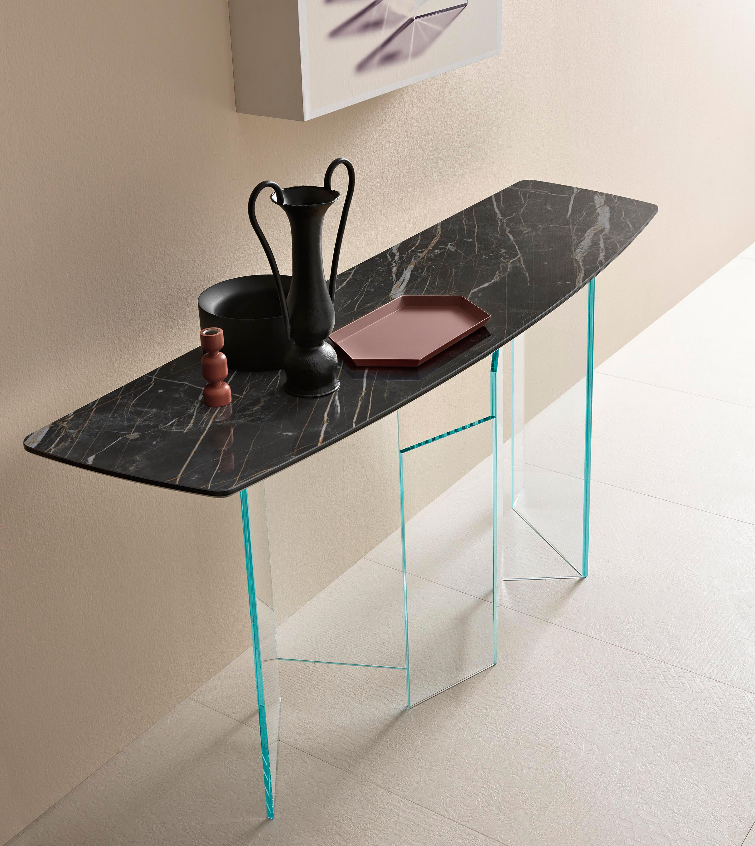 Metropolis Table Collection by Giuseppe Maurizio Scutellà for Tonelli