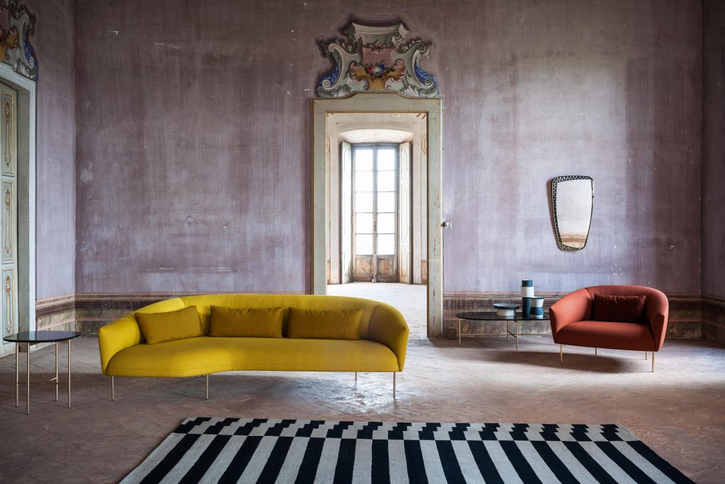 Roma Seating Collection by Jonas Wagell for Tacchini Italia