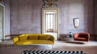 Roma Seating Collection by Jonas Wagell for Tacchini Italia