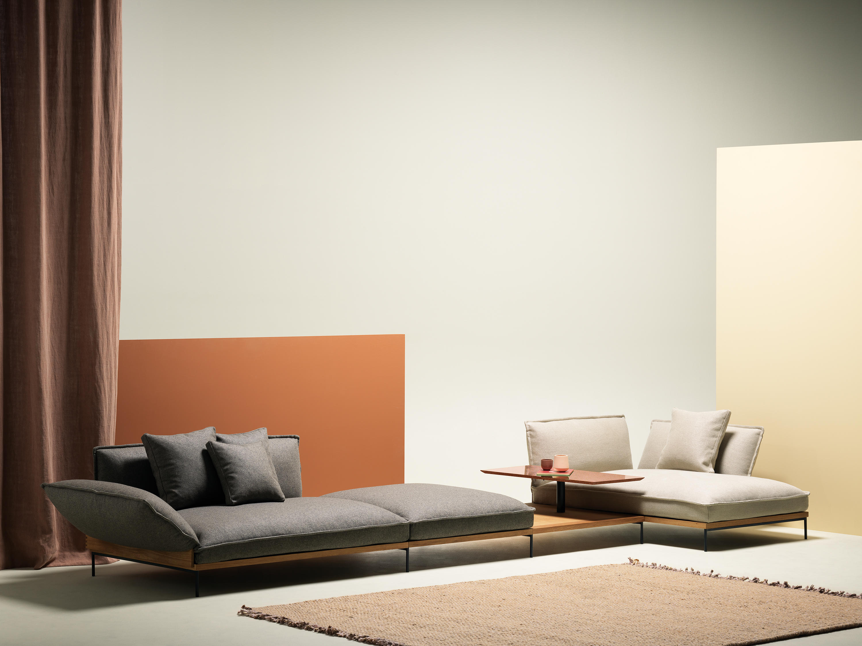 Jord Modular Sofa by Luca Nicetto for Fogia