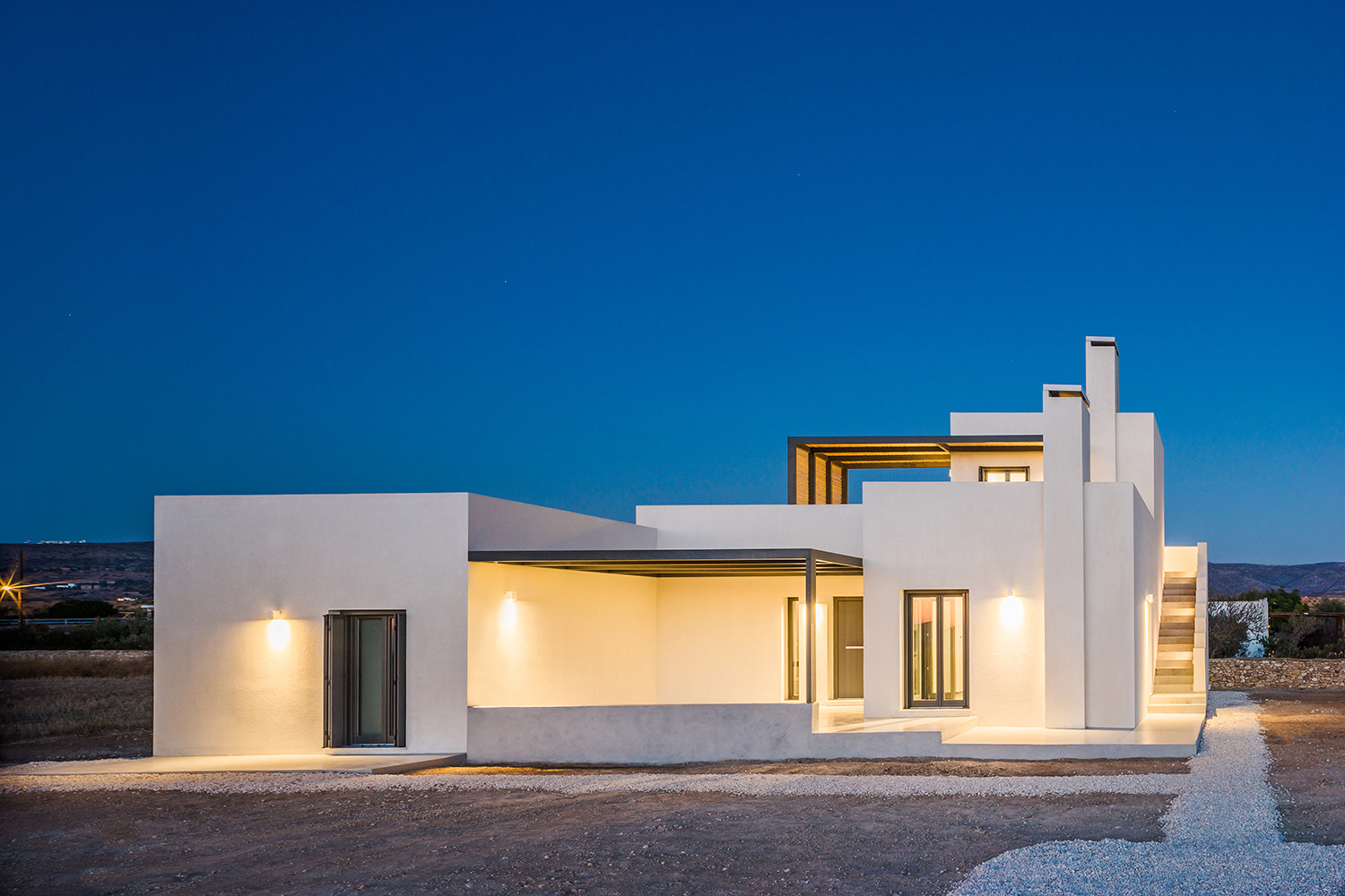 Kampos House in Paros, Greece by Lantavos Projects