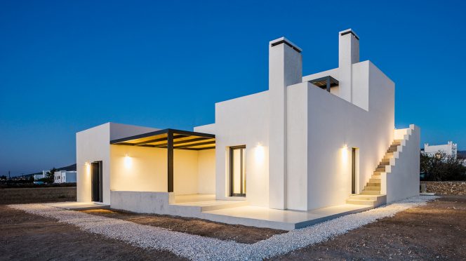 Kampos House in Paros, Greece by Lantavos Projects
