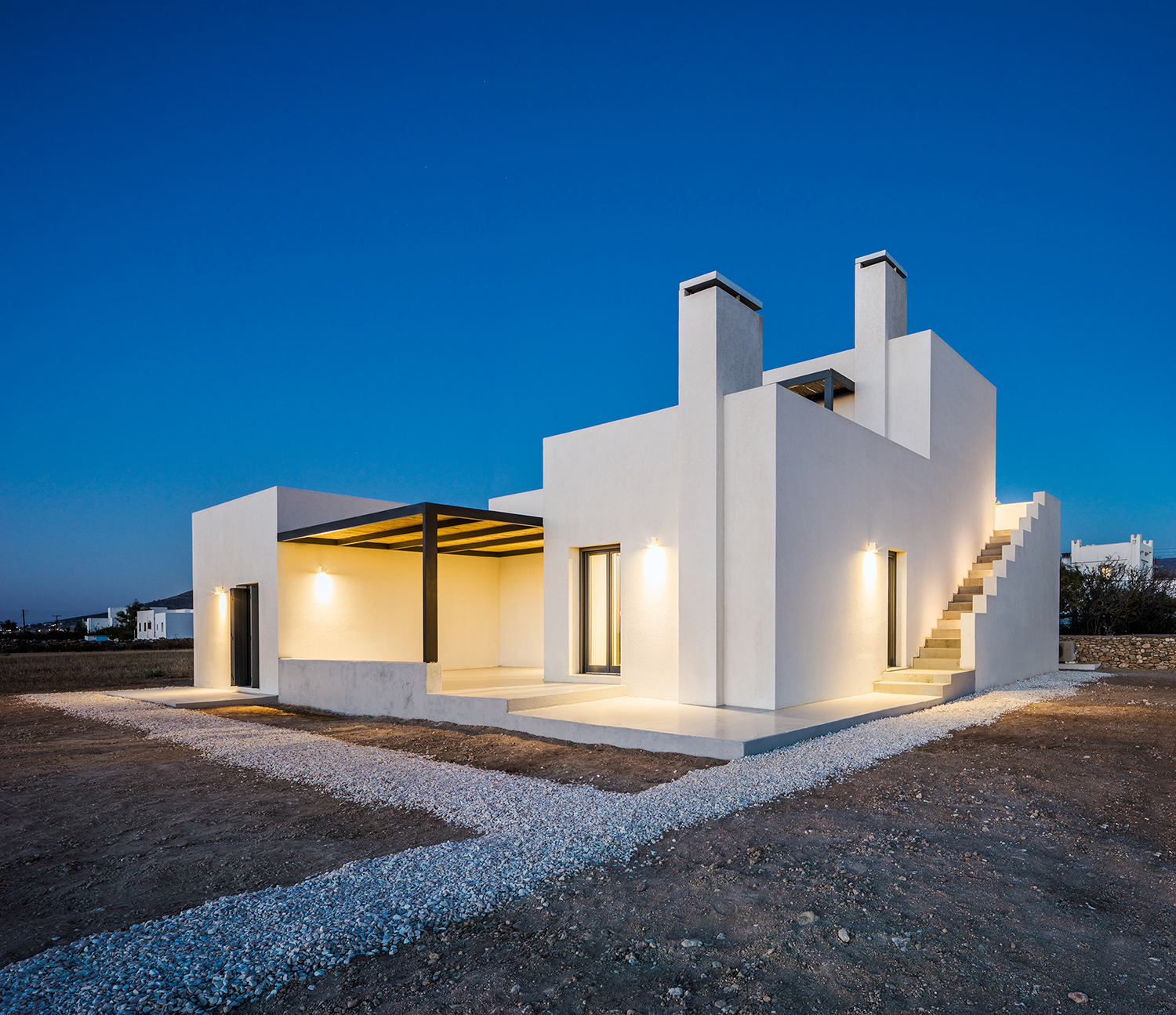 Kampos House in Paros, Greece by Lantavos Projects