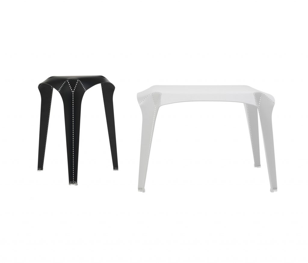 NOM Coffee Table & Stool by Bakery Design for Cappellini