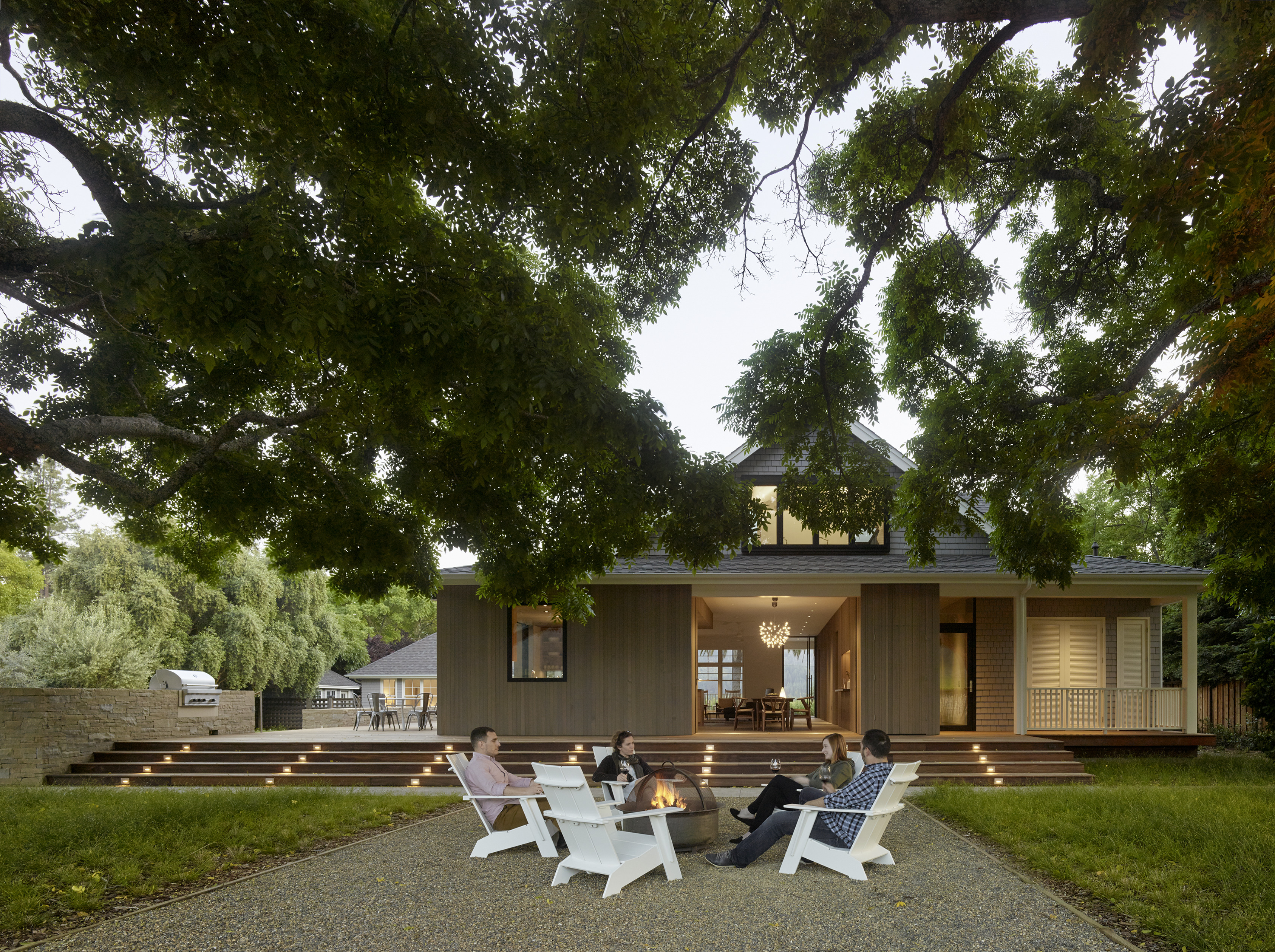 Wine Country Farmhouse in Calistoga, CA by Bohlin Cywinski Jackson