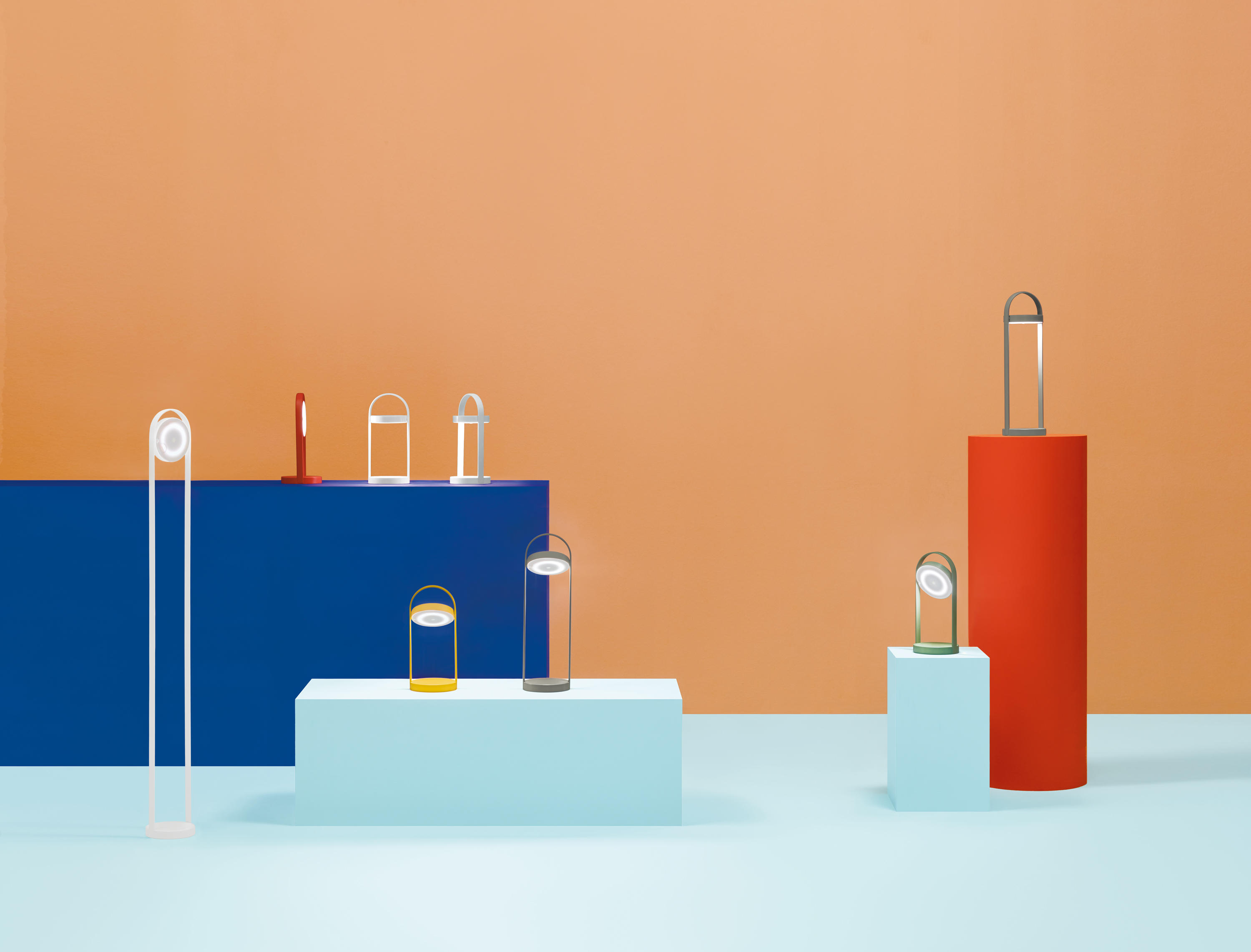 Giravolta Lamp Collection by PEDRALI