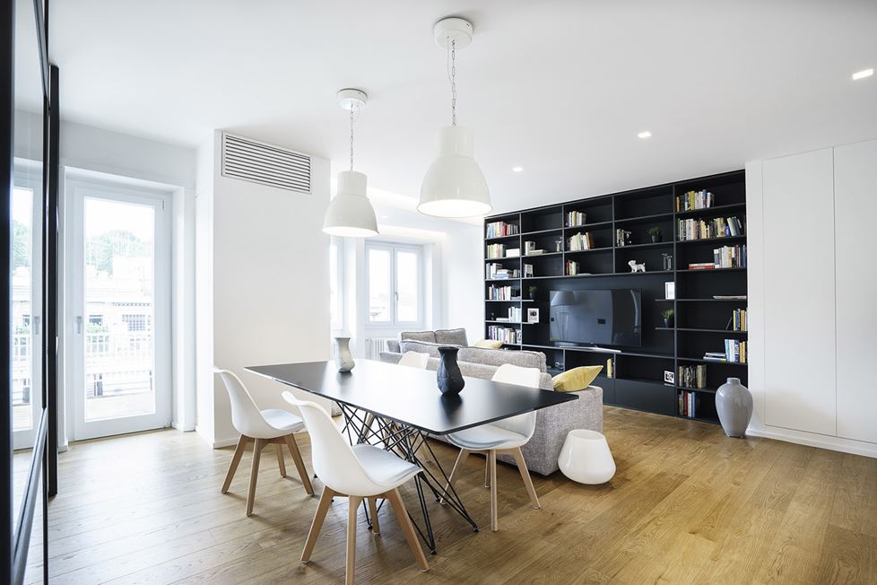 Grid Apartment in Rome, Italy by Brain Factory - Architecture & Design