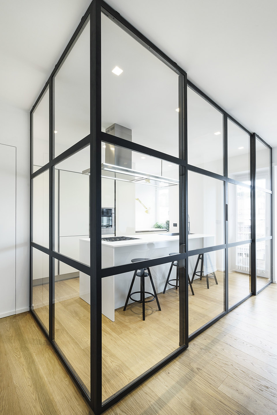 Grid Apartment in Rome, Italy by Brain Factory - Architecture & Design