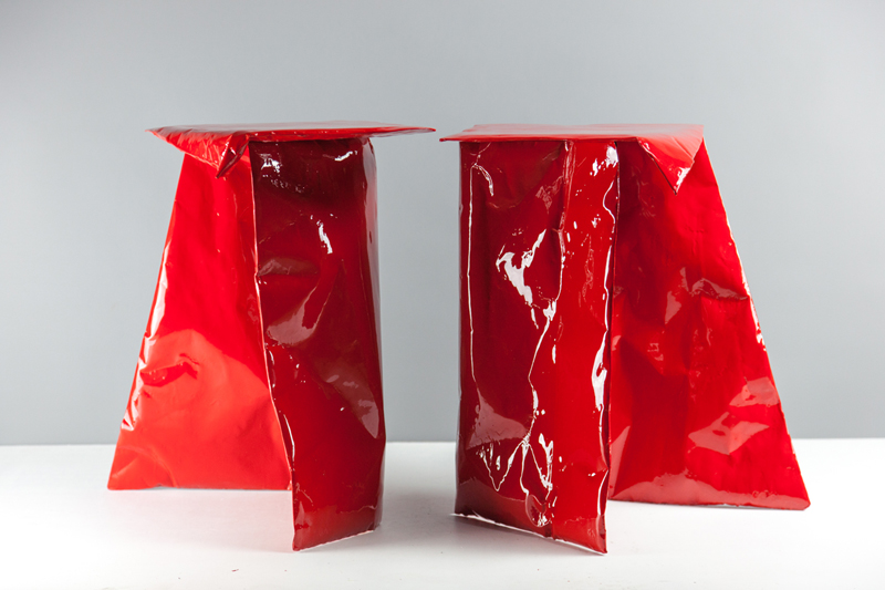 Paper Plastic Tables by Richard Lowry