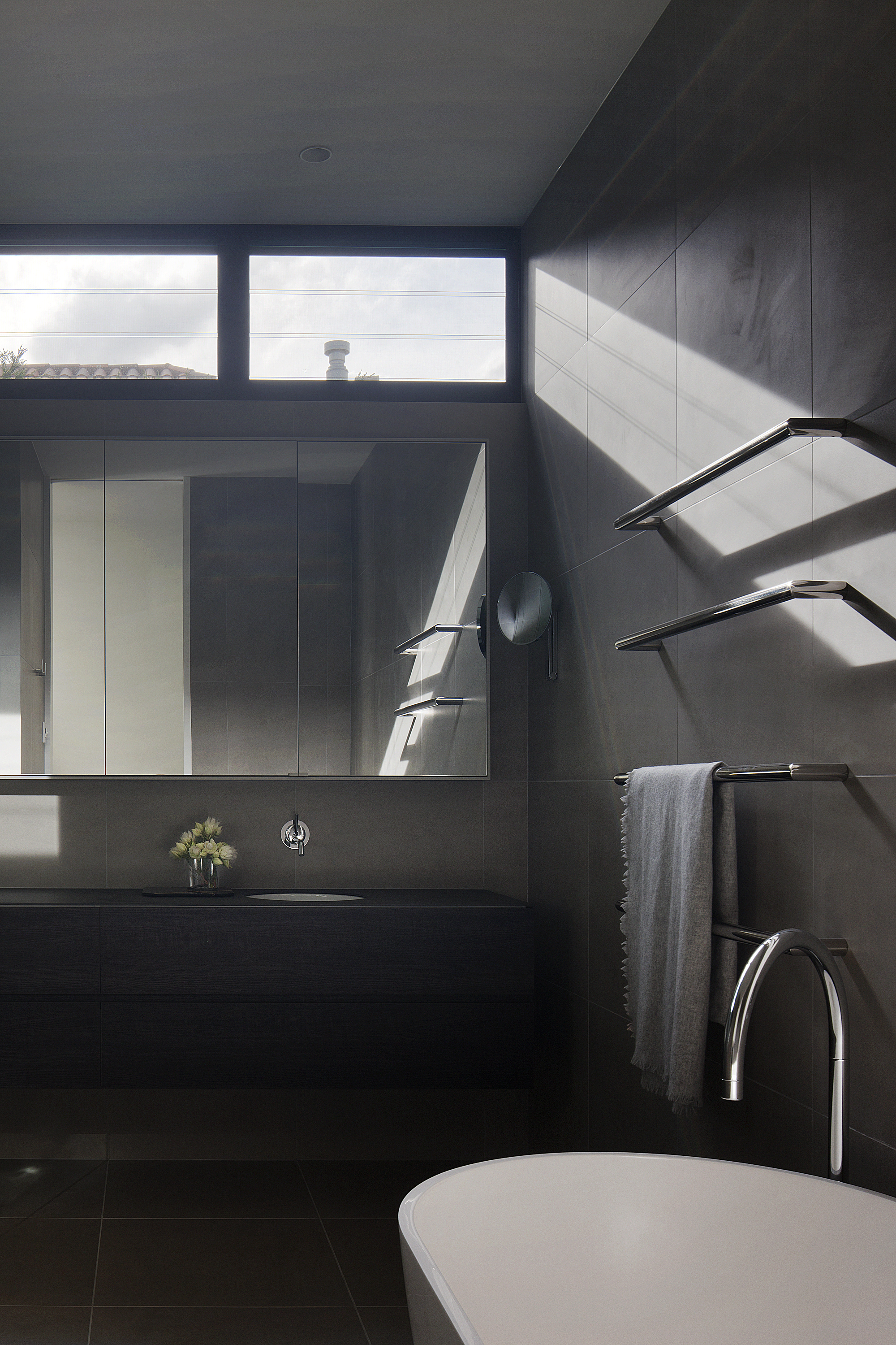 Courtyard House in Melbourne, Australia by Robson Rak Architects