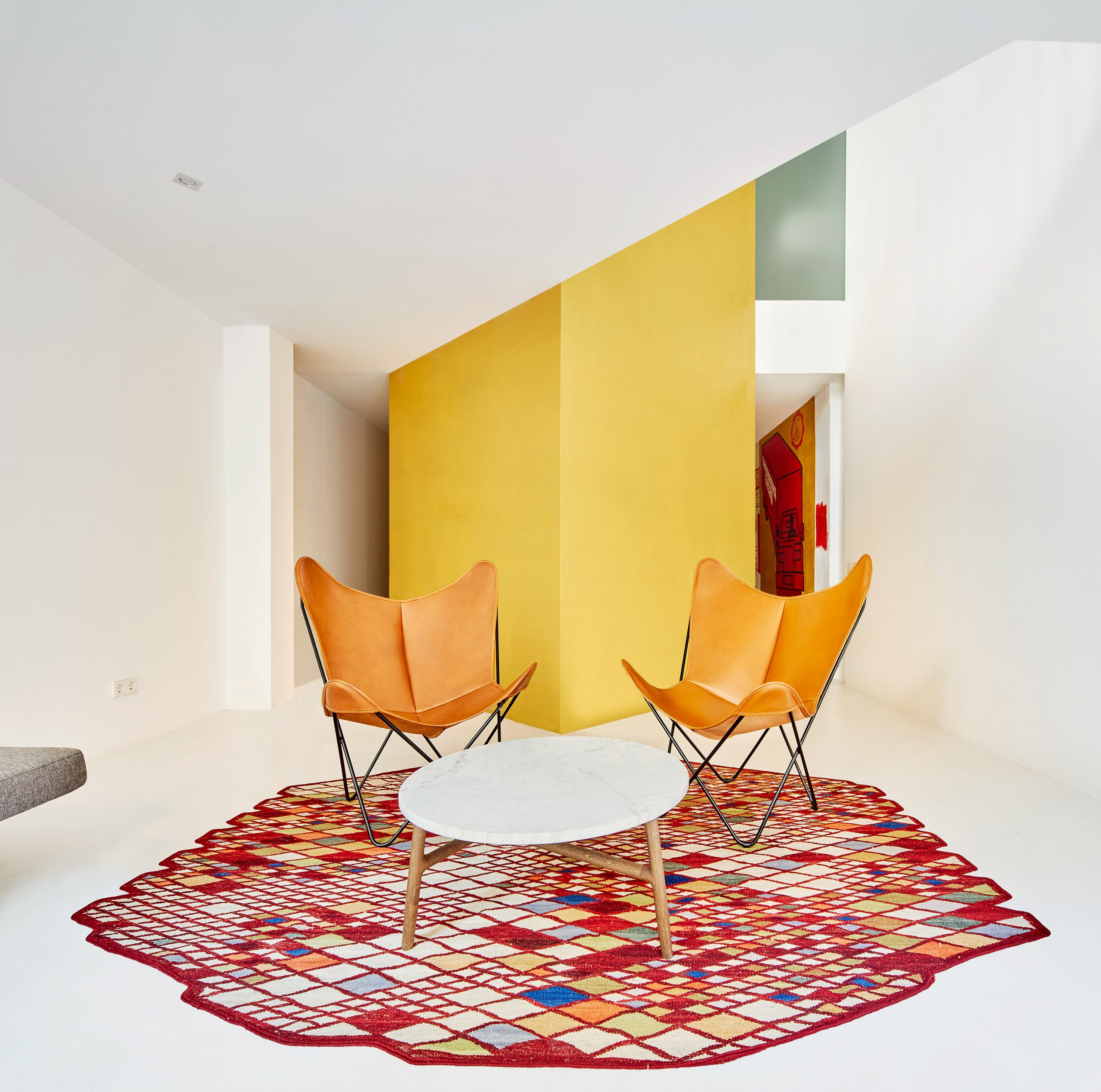 Duplex Tibbaut Apartments in Barcelona, Spain by Raúl Sánchez Architects