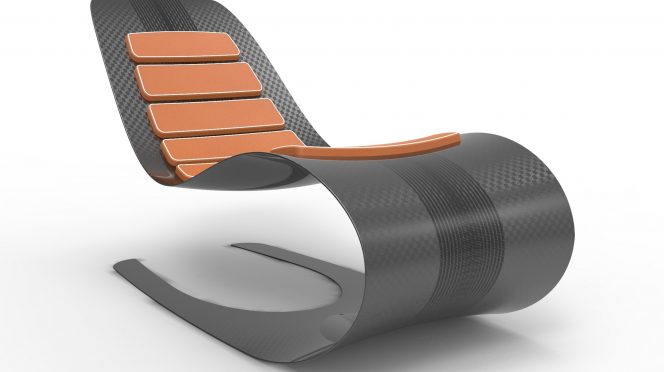 Lounge Chaise by Kristian Arens for Essence of Strength