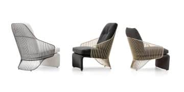 Colette Armchairs by Minotti