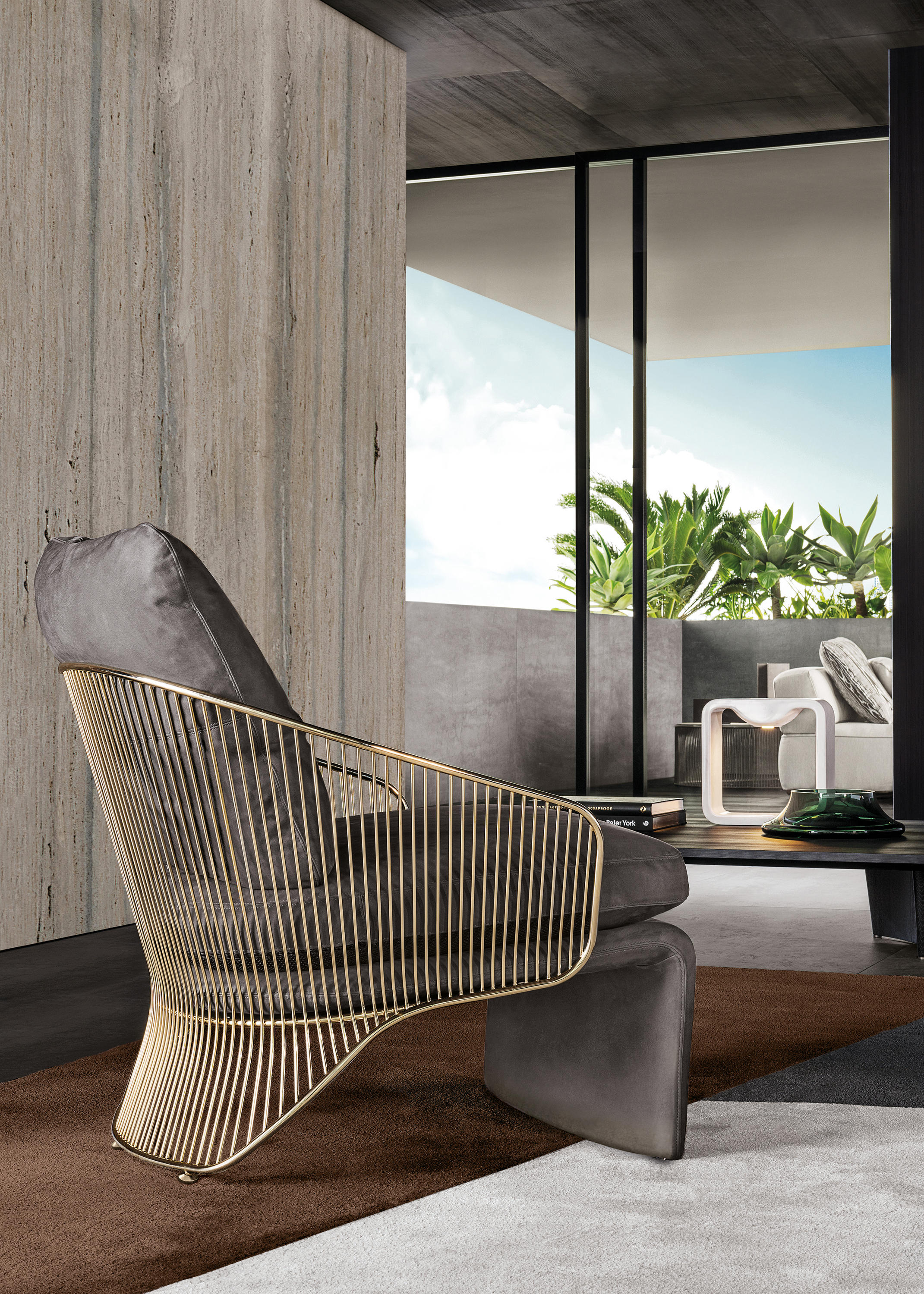 Colette Armchair by Minotti