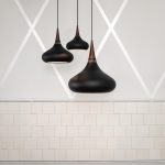 Orient Black Pendant Lamp by Jo Hammerborg & Lightyears