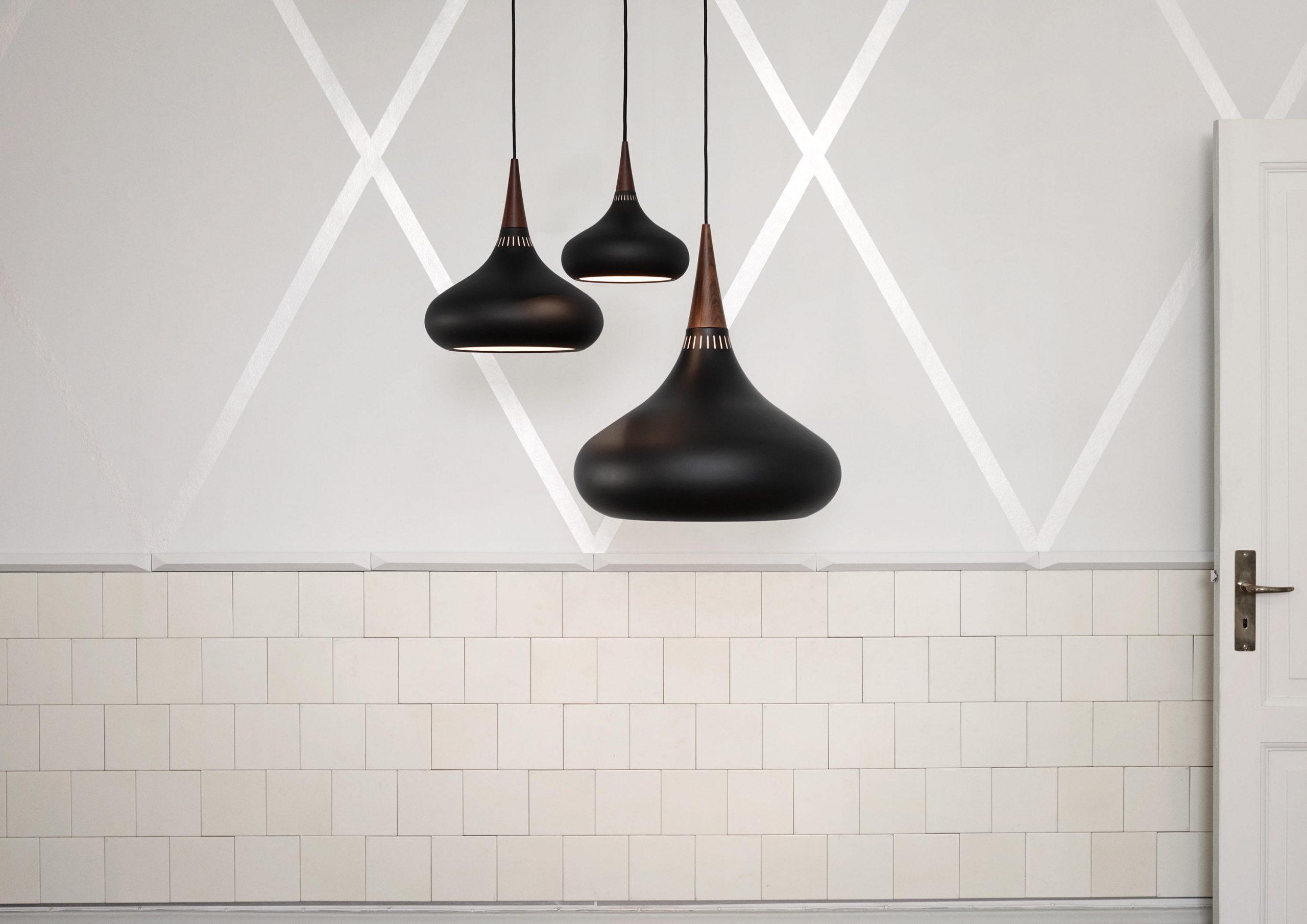 Orient Black Pendant Lamp by Jo Hammerborg & Lightyears