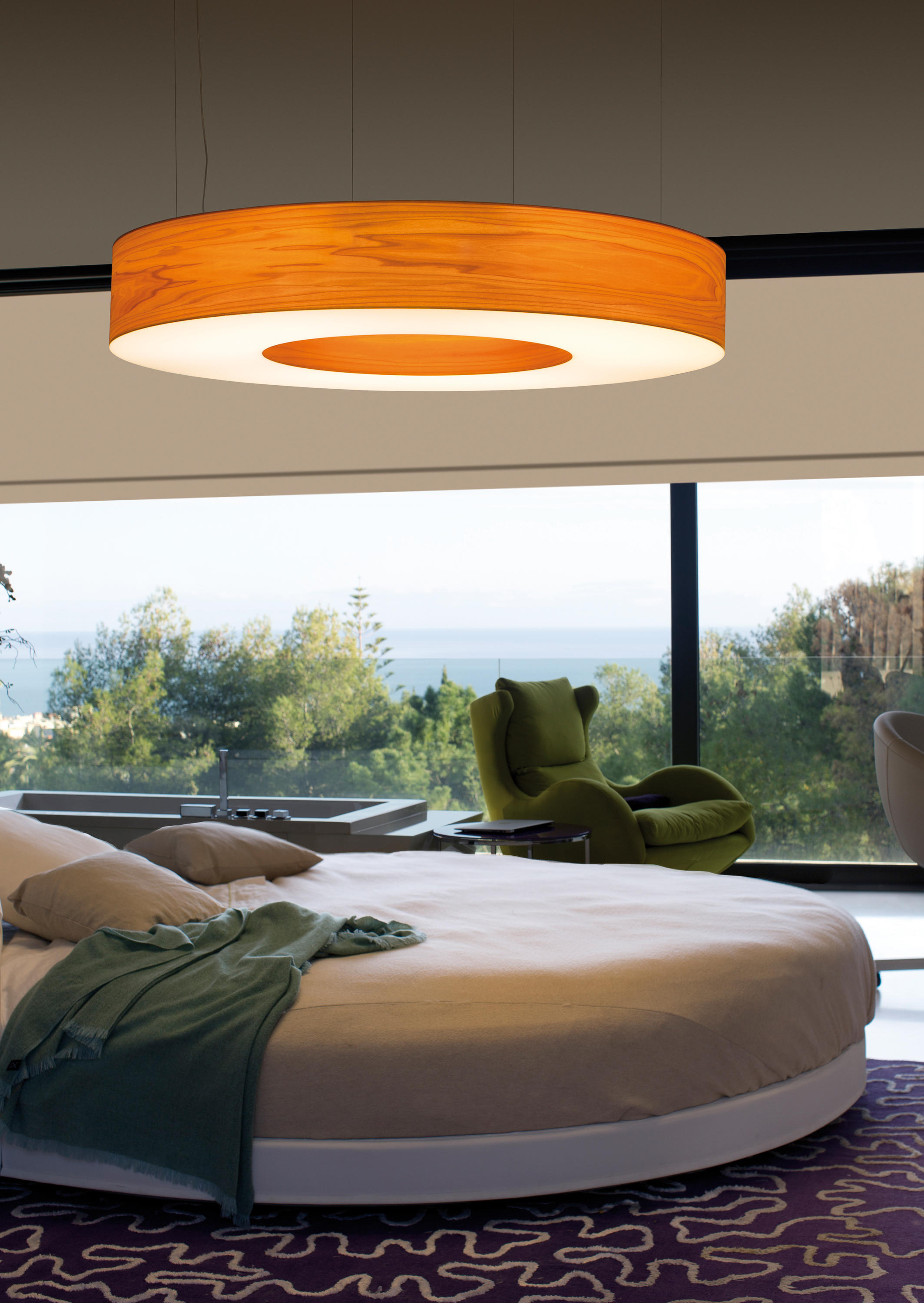 Saturnia Pendant Lamp by Oskar Cerezo for LZF
