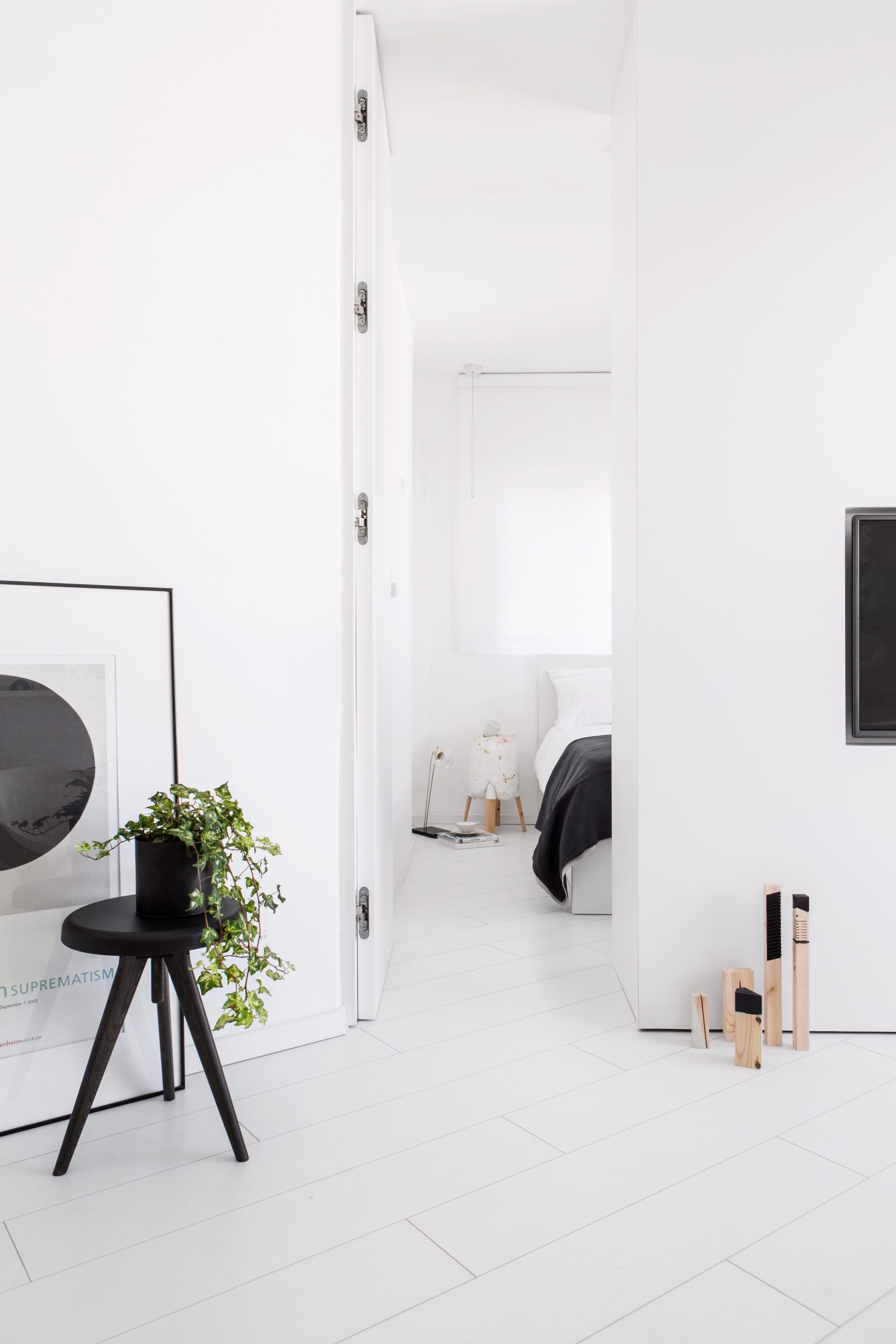 The White Apartment in Tel Aviv, Israel by Yael Perry