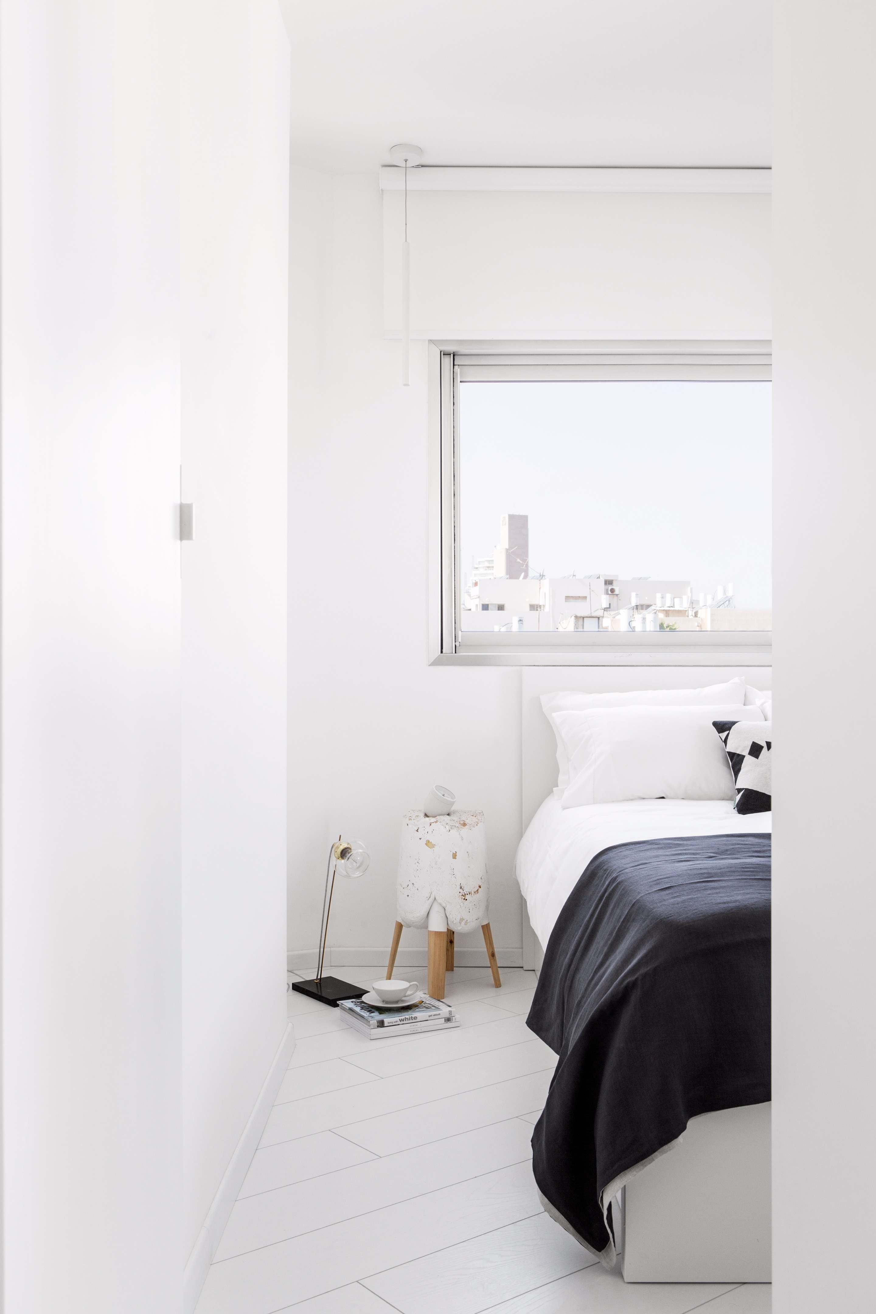 The White Apartment in Tel Aviv, Israel by Yael Perry