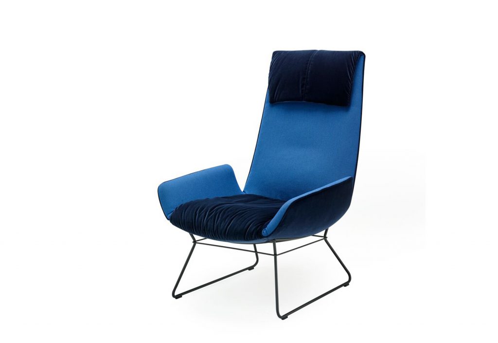 Amelie Lounge Chair by Hoffmann Kahleyss for Freifrau