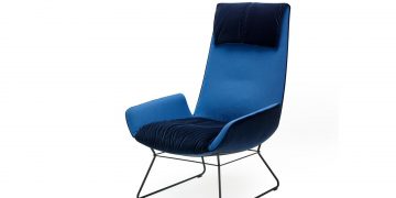 Amelie Lounge Chair by Hoffmann Kahleyss for Freifrau