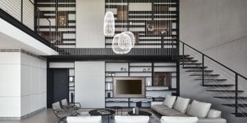 A Duplex Apartment in Ramat HaSharon, Israel by Pitsou Kedem Architects