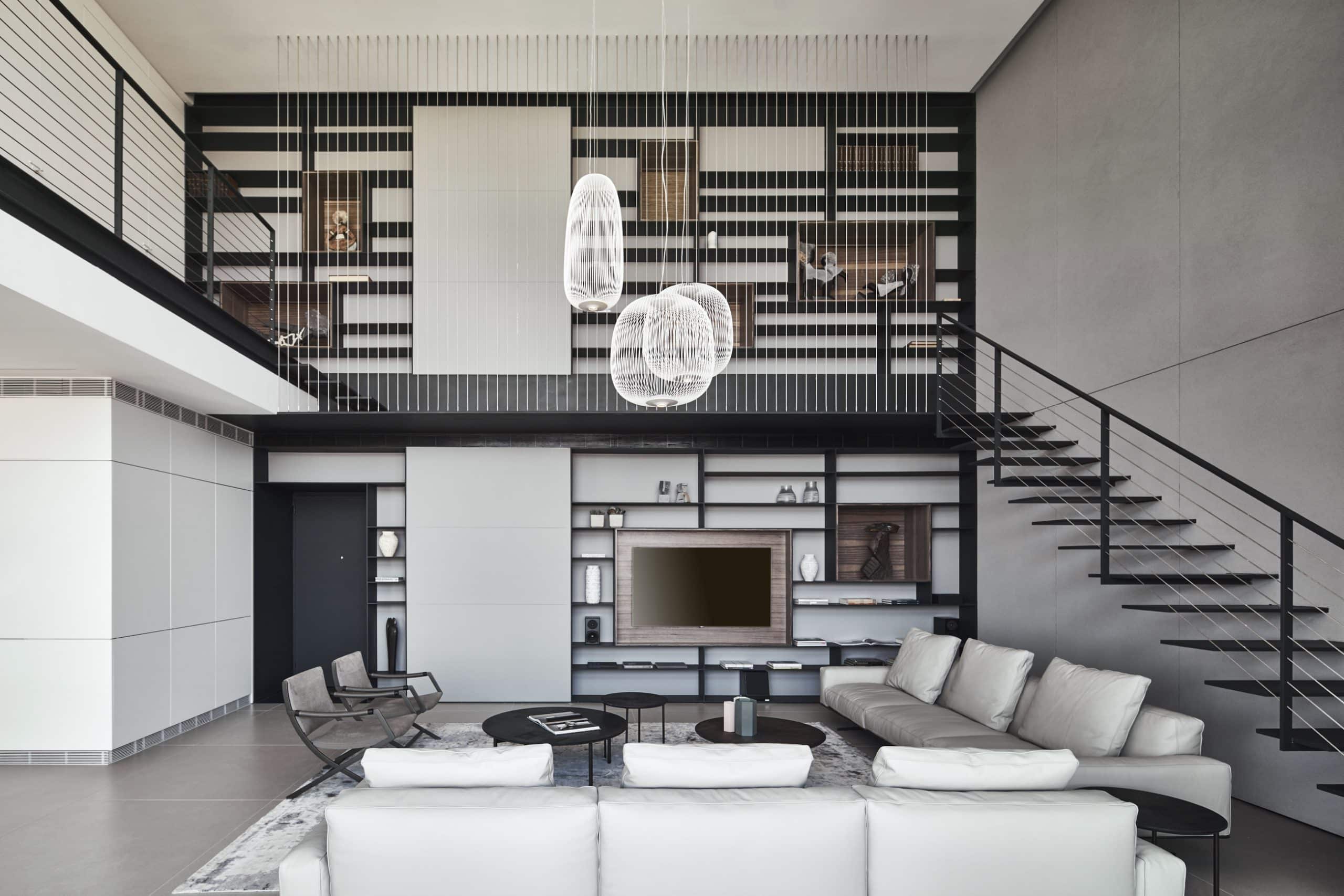 A Duplex Apartment in Ramat HaSharon, Israel by Pitsou Kedem Architects