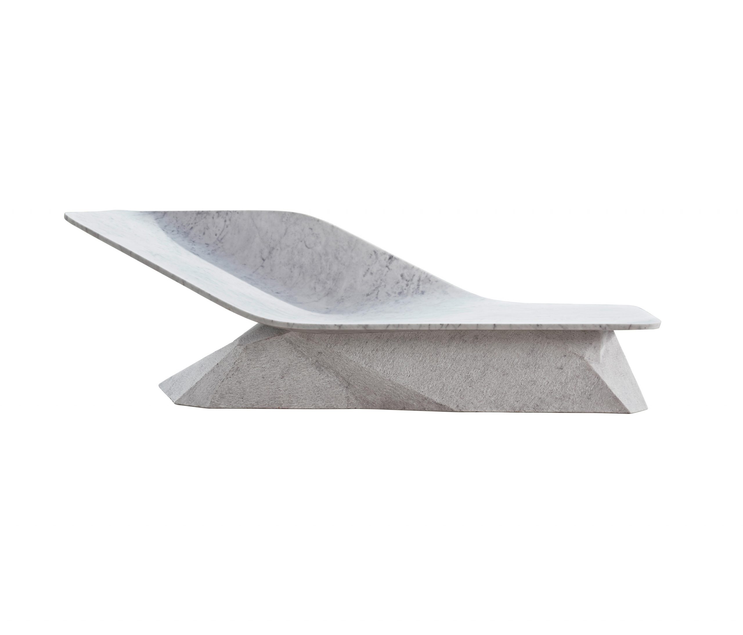 Marble Wing Chaise by Hadi Teherani for Draenert
