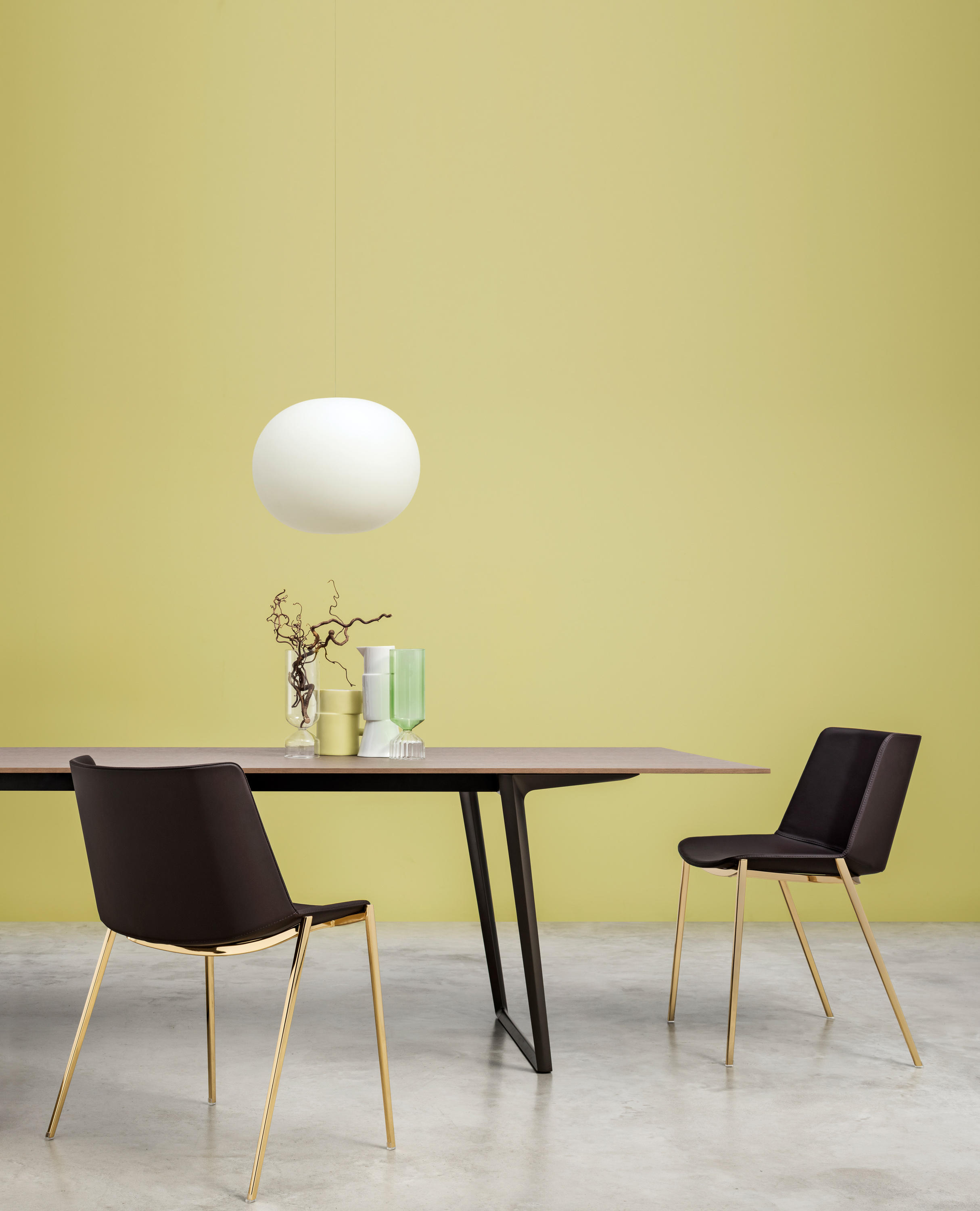 AÏKU Dining Chairs by Studio Massaud for MDF Italia