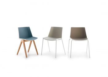 AÏKU Dining Chairs by Studio Massaud for MDF Italia