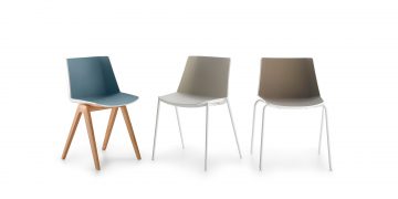 AÏKU Dining Chairs by Studio Massaud for MDF Italia