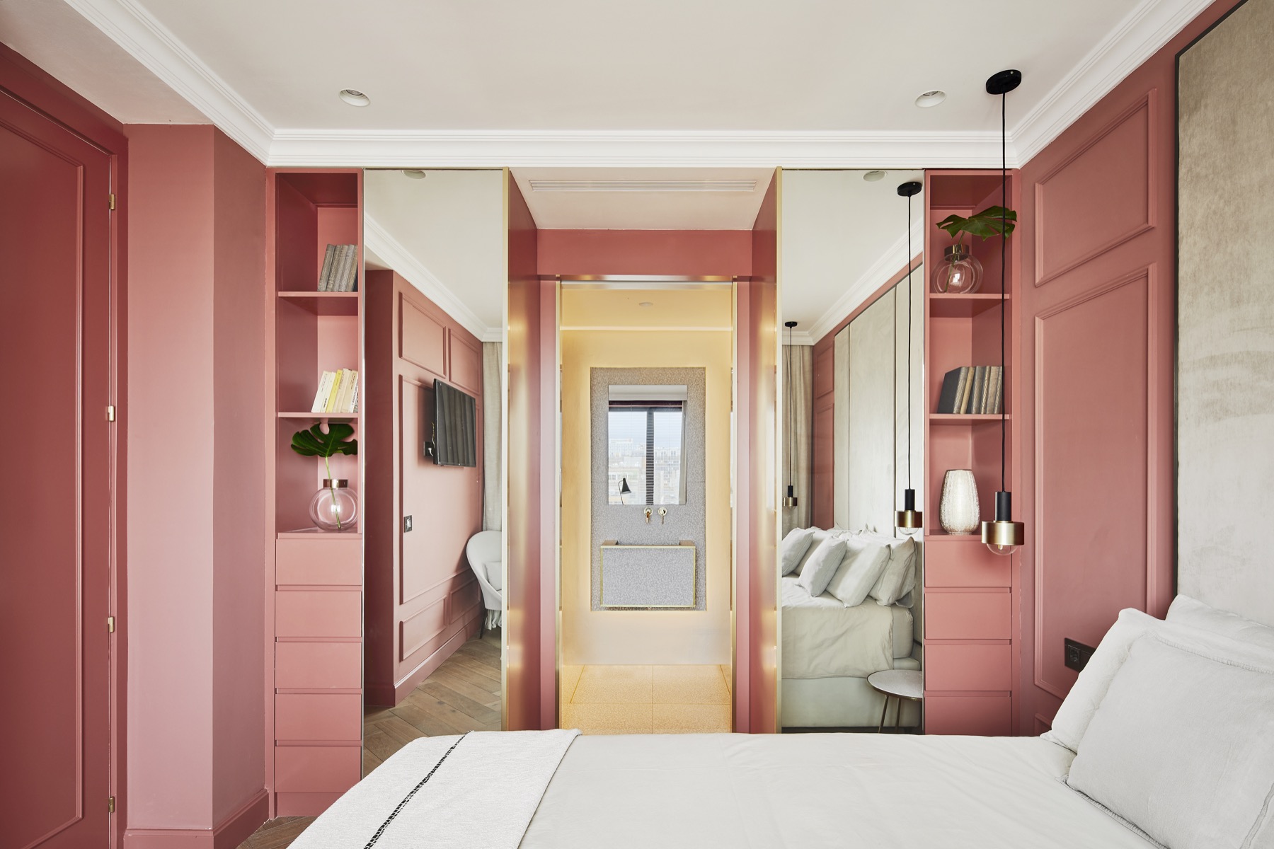 Aragón Apartment in Barcelona, Spain by Miriam Barrio Studio