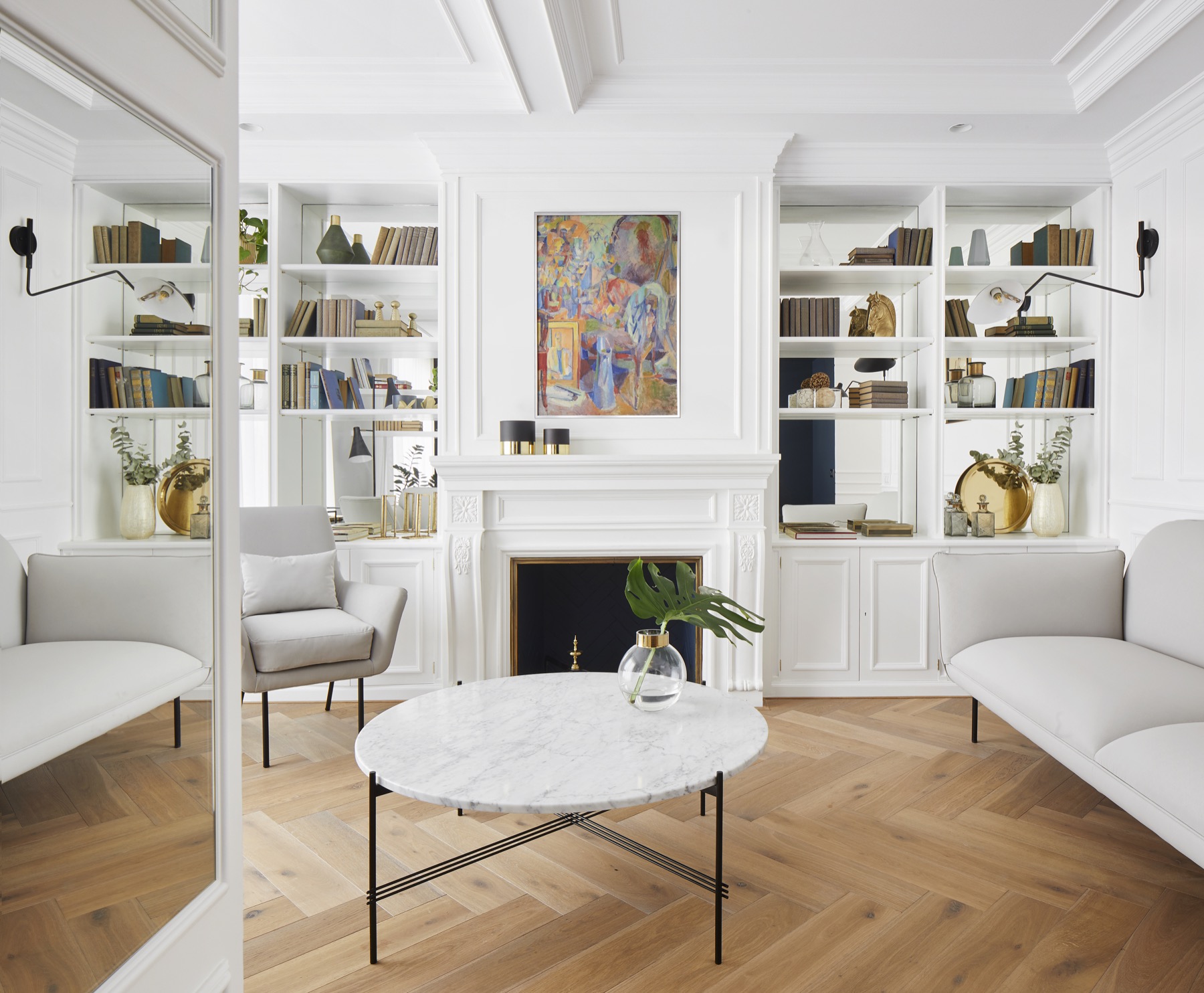 Aragón Apartment in Barcelona, Spain by Miriam Barrio Studio