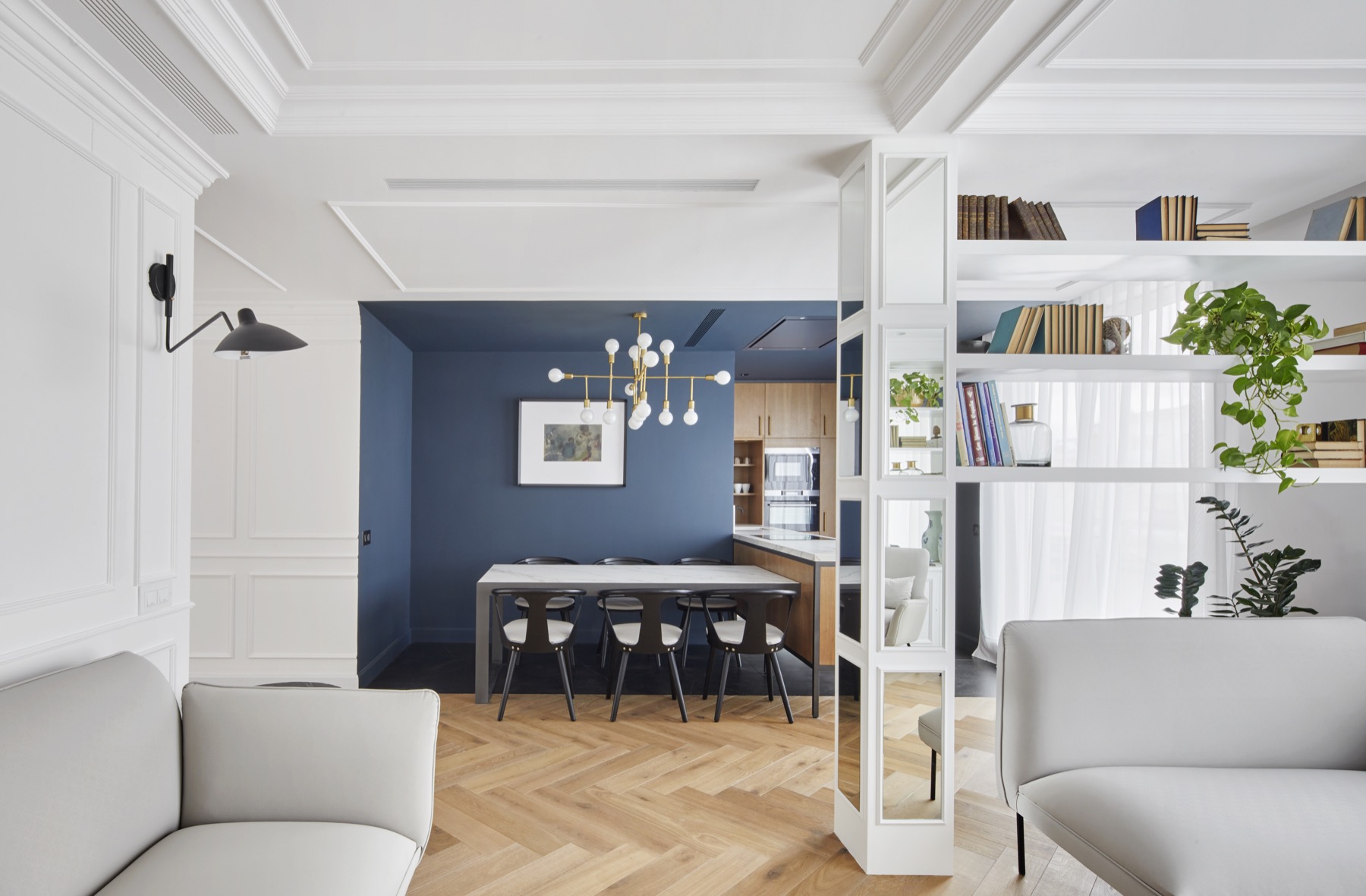 Aragón Apartment in Barcelona, Spain by Miriam Barrio Studio