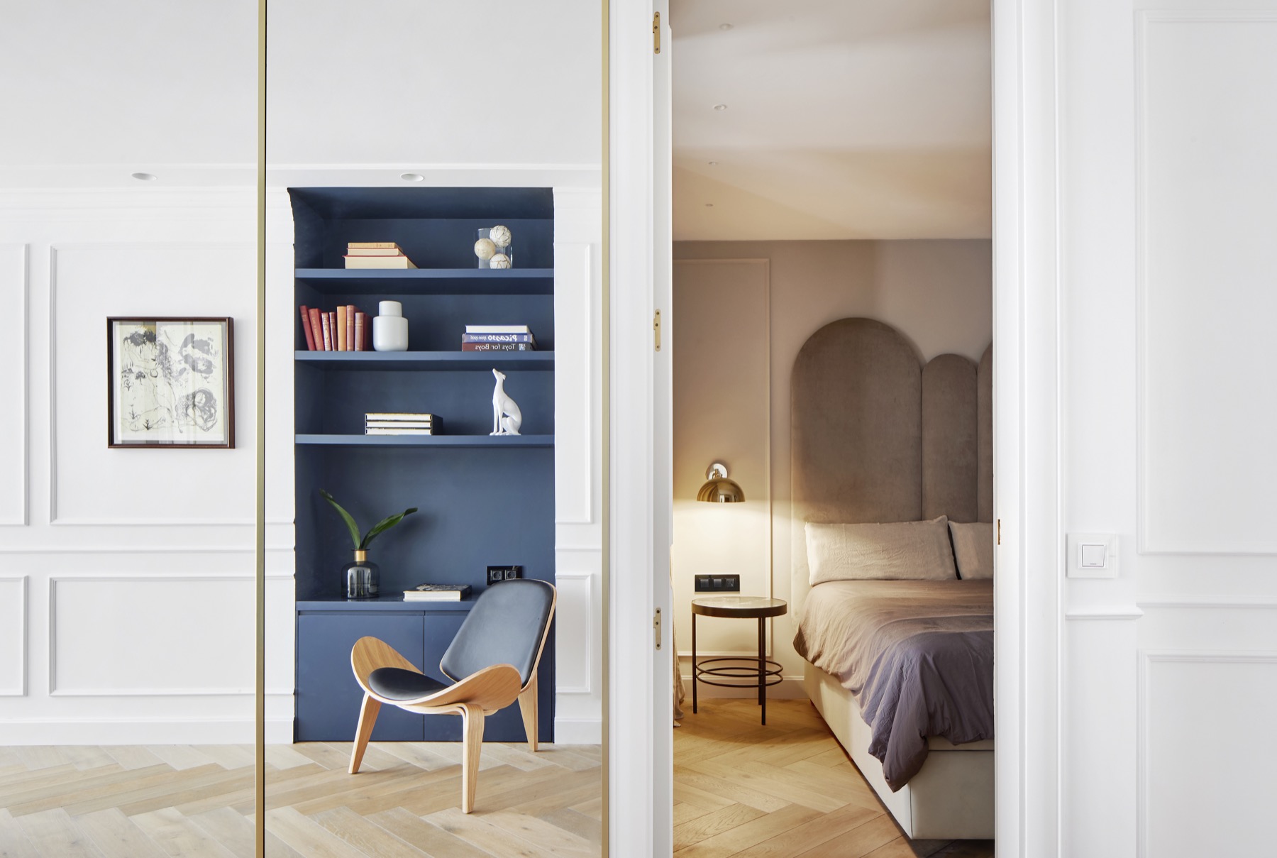 Aragón Apartment in Barcelona, Spain by Miriam Barrio Studio