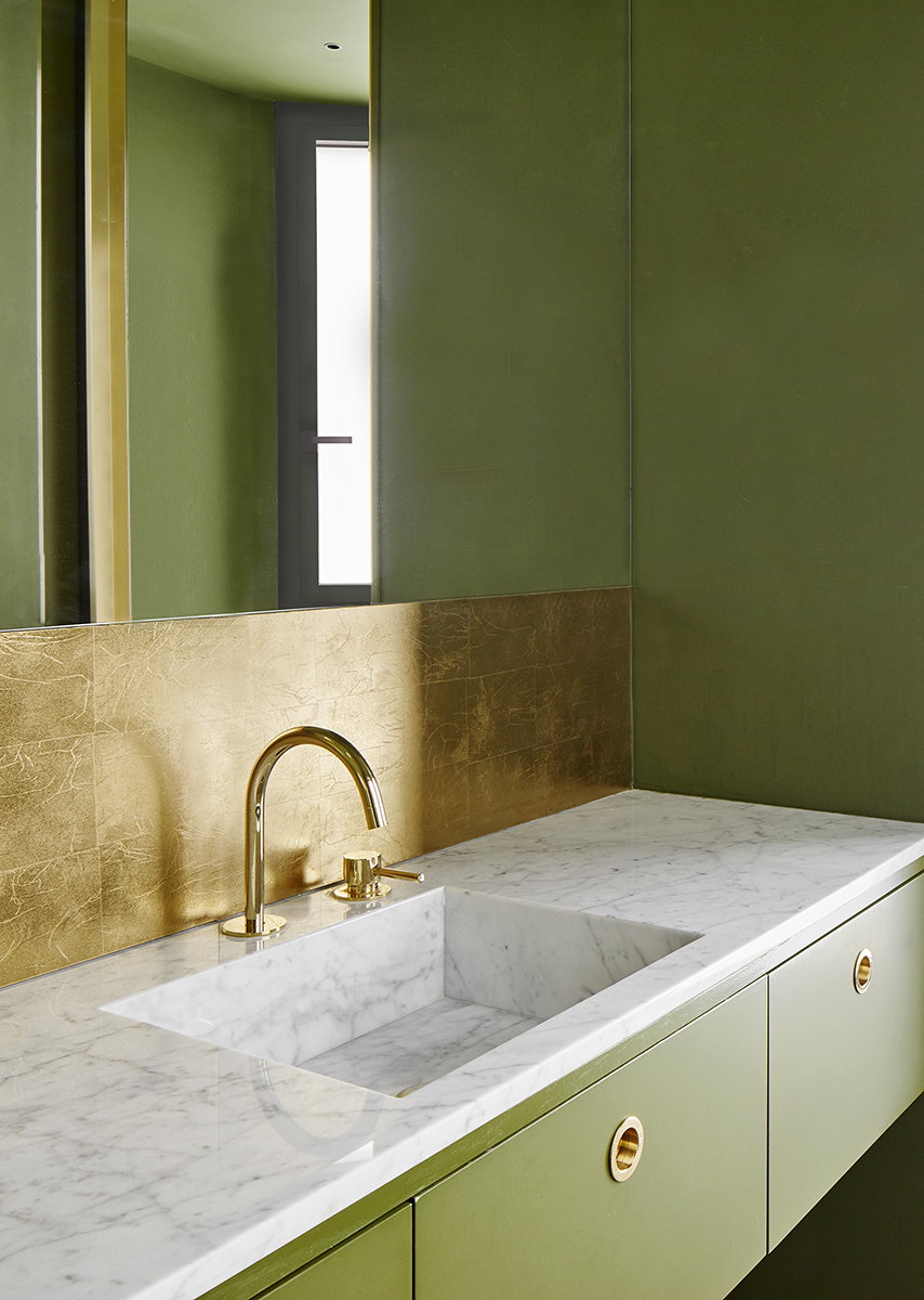Aragón Apartment in Barcelona, Spain by Miriam Barrio Studio