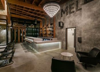 Melrose Station Bar & Restaurant in Hollywood by Archillusion Design