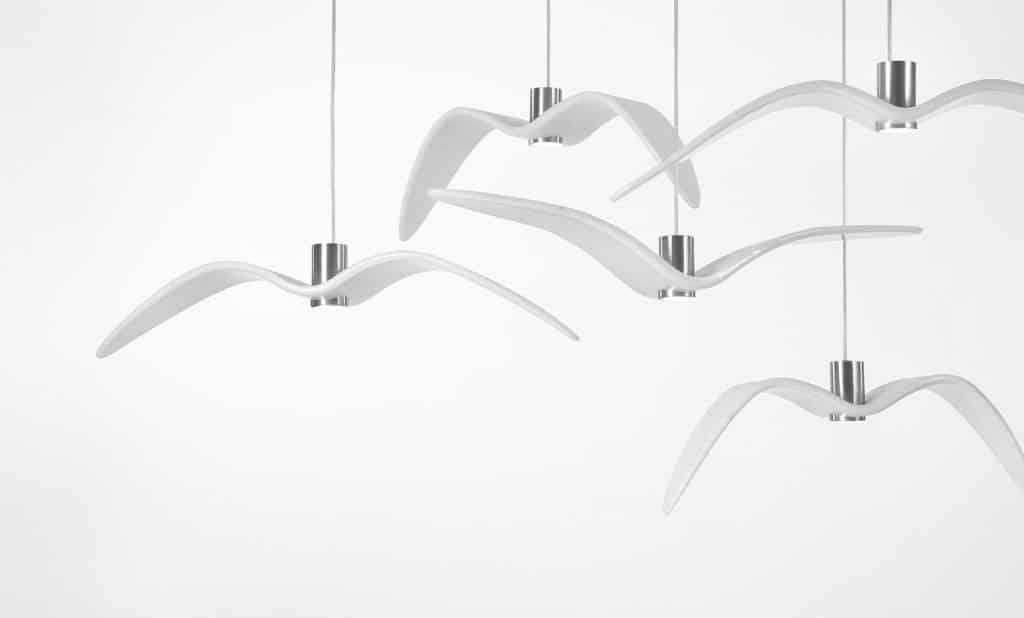 Night Birds Ceiling Lights by Brokis