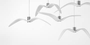 Night Birds Ceiling Lights by Brokis