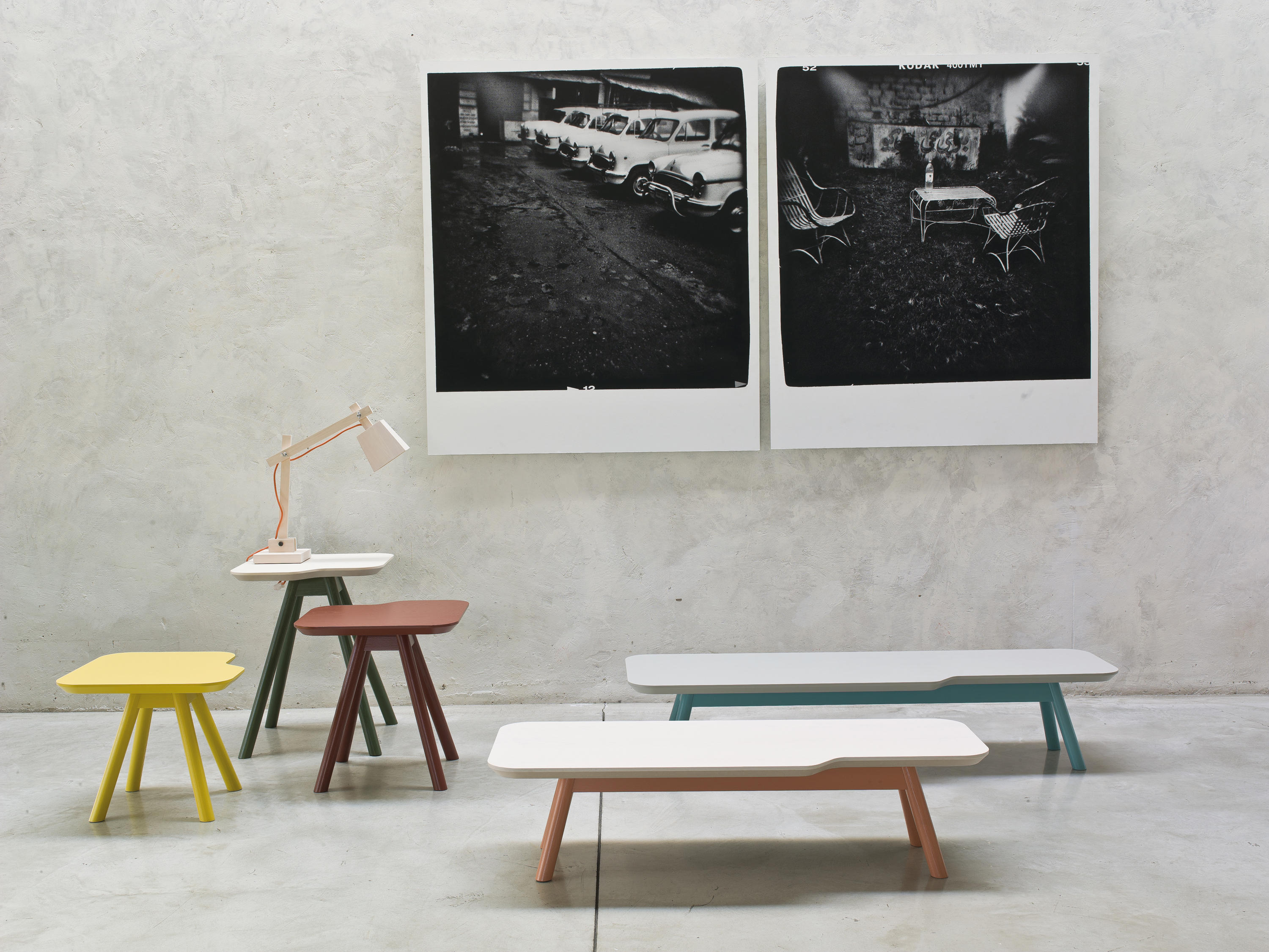 AKY Living Room Table Collection by Trabà