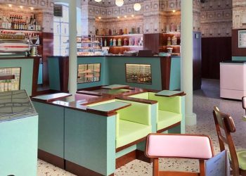 Bar Luce in Milan, Italy by Wes Anderson