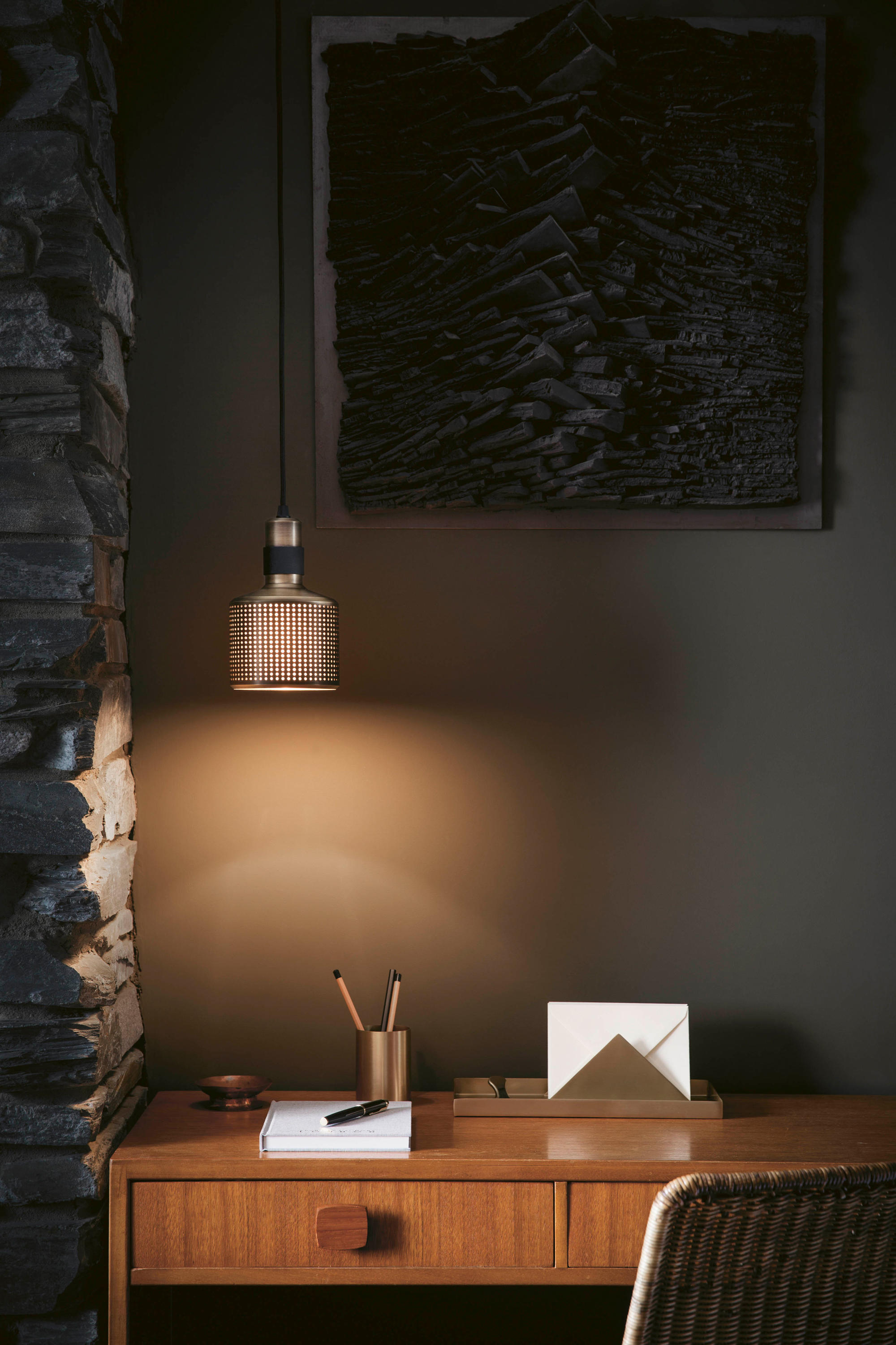 Riddle Pendant Lamp by Bert Frank