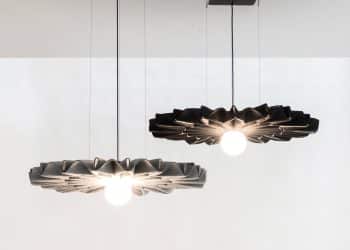 BuzziPleat LED Lamp by 13&9 for BuzziSpace