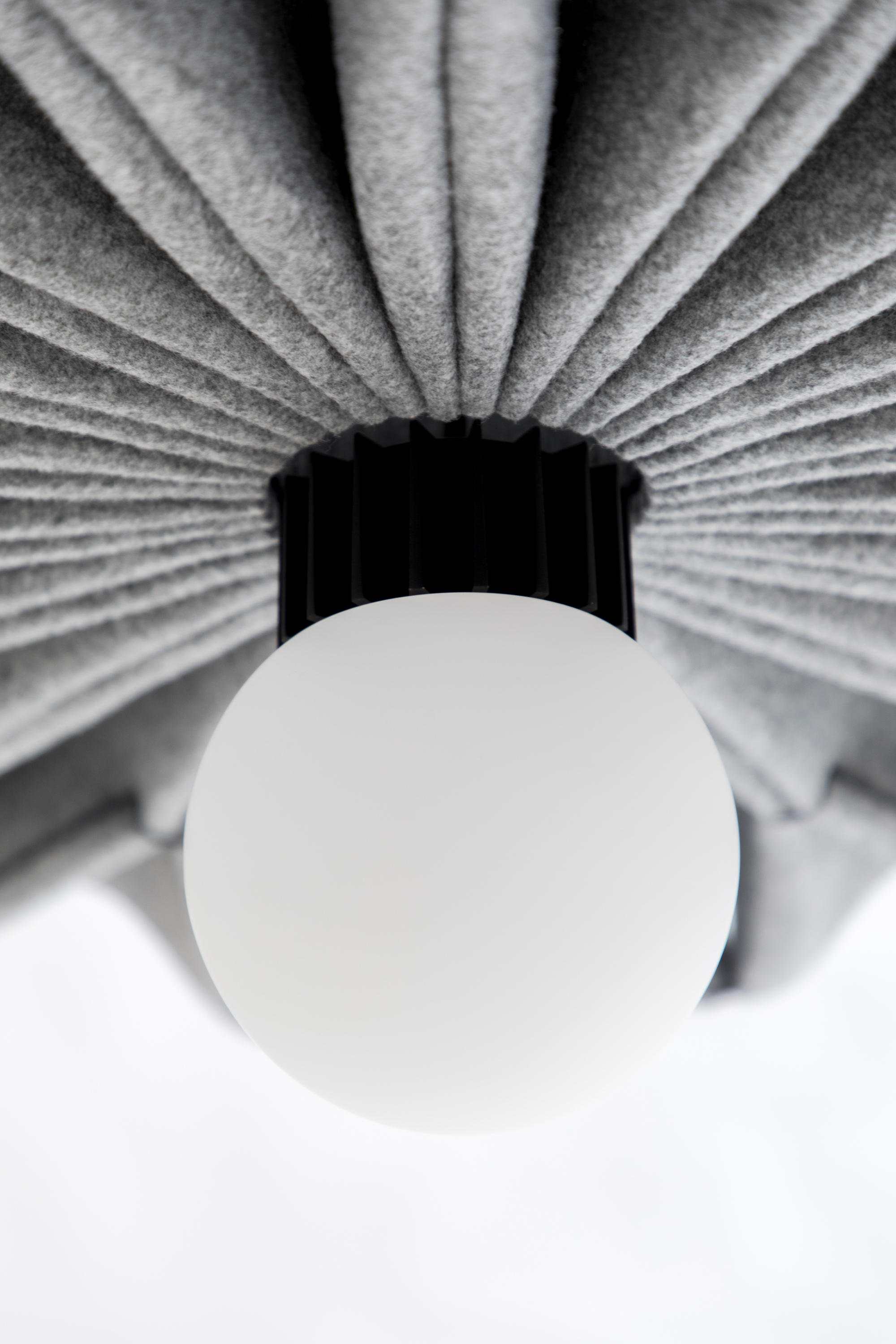 BuzziPleat LED Lamp by 13&9 for BuzziSpace