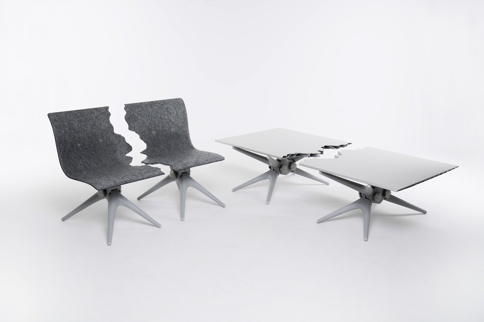 Fractured Collection by Pentatonic X Snarkitecture