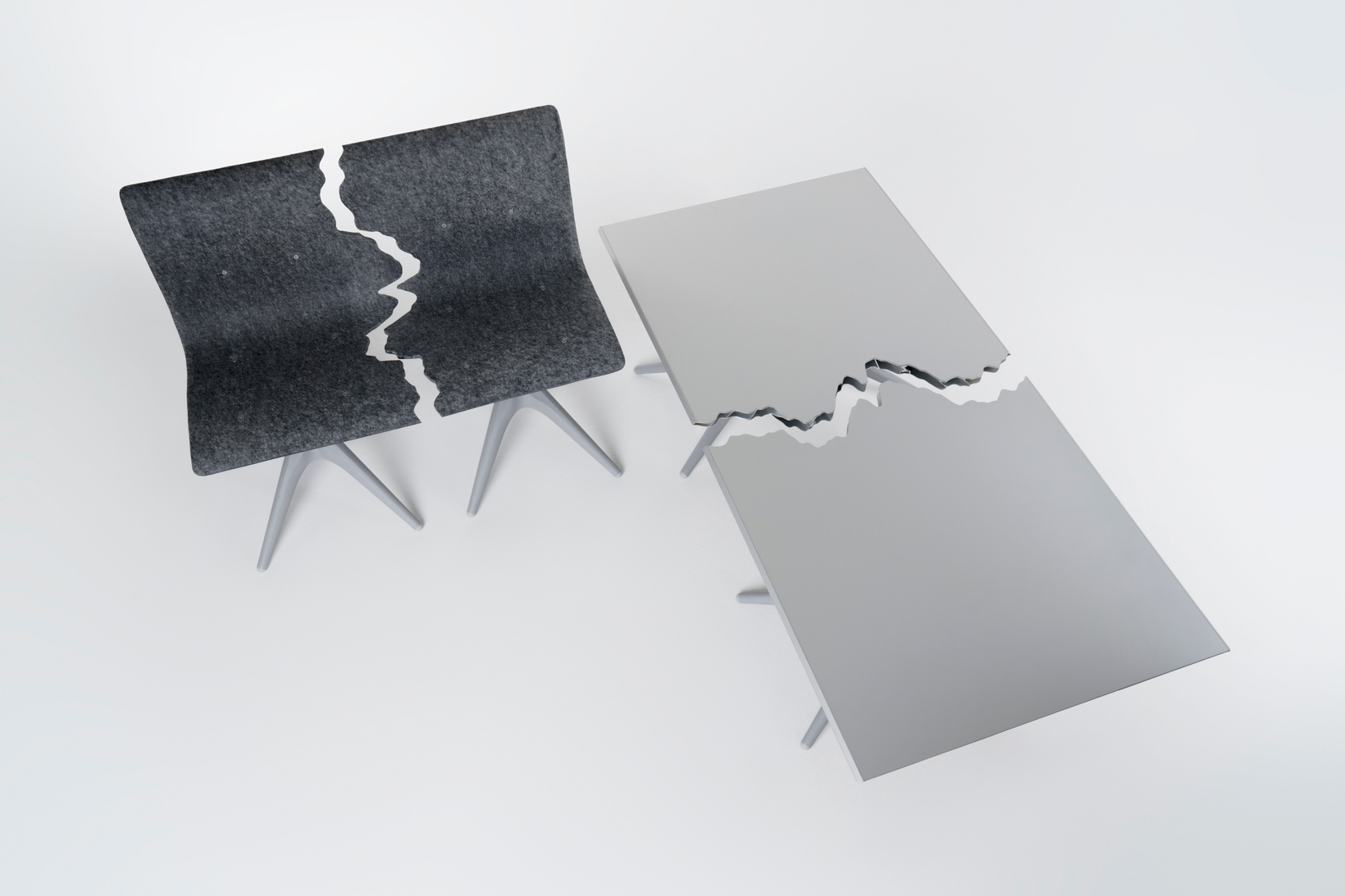 Fractured Collection by Pentatonic X Snarkitecture