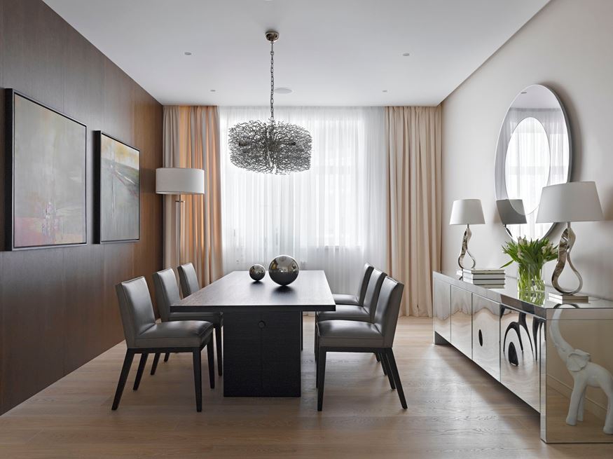 The Apartment on Alexander Nevsky St in Moscow, Russia by Aleksandra Fedorova Bureau