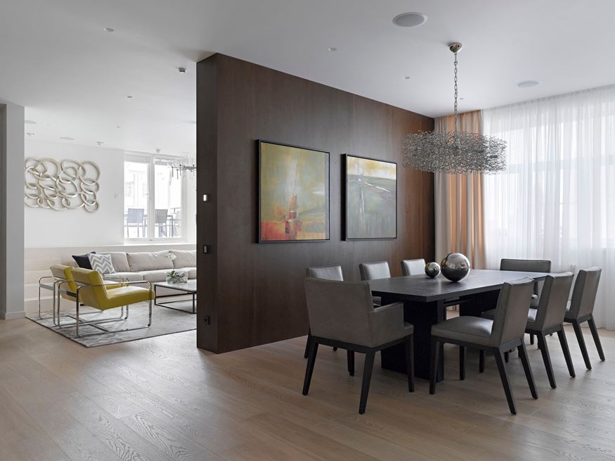 The Apartment on Alexander Nevsky St in Moscow, Russia by Aleksandra Fedorova Bureau