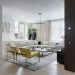 The Apartment on Alexander Nevsky St in Moscow, Russia by Aleksandra Fedorova Bureau