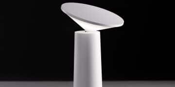 Cocktail Table Lamp by GROK